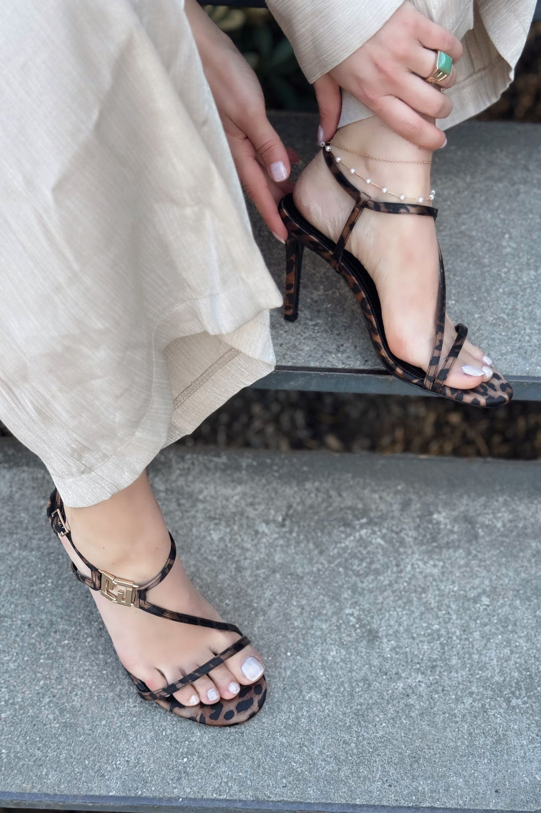 Mayox Leo Patterned Satin Women&
