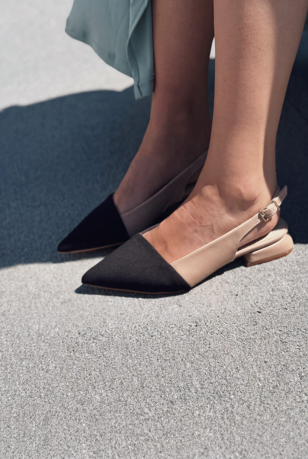 Drest Nude Mat Deri Kadın Stiletto