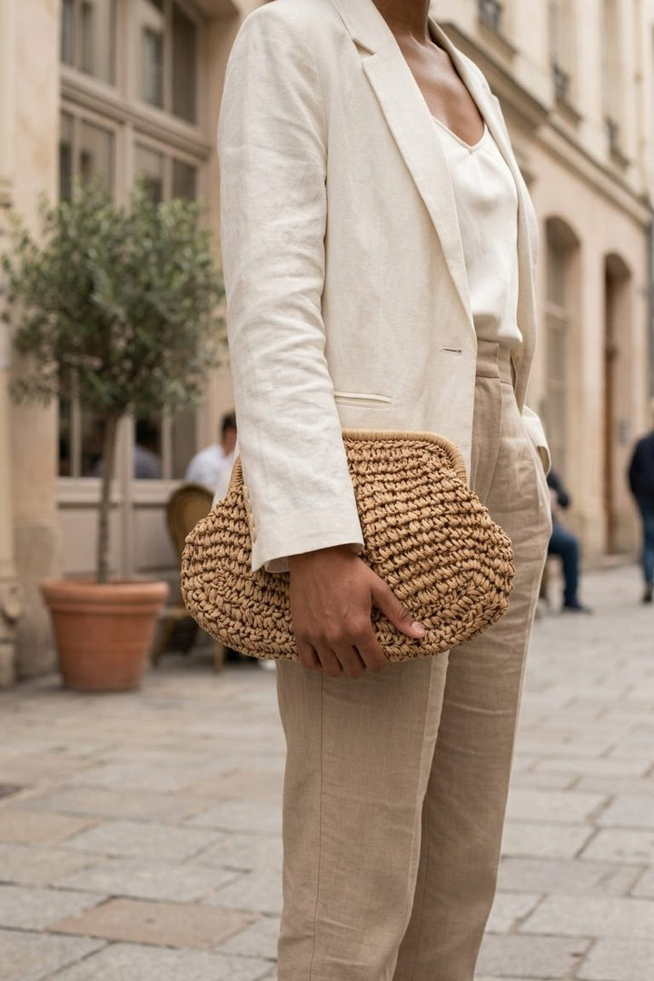 Florencia Camel Kroşe Kadın Çanta - ILOVESHOES