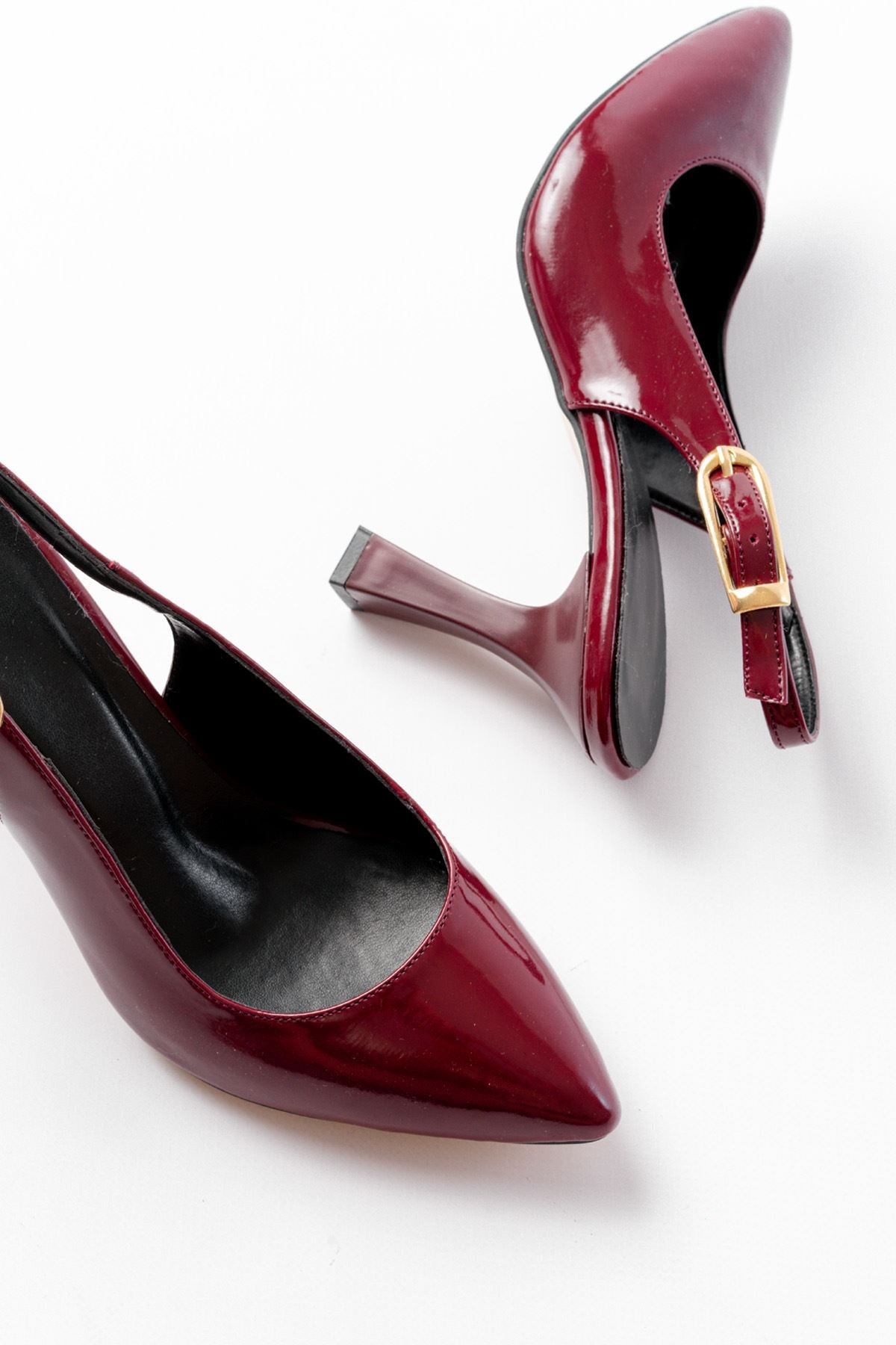 Vionra Rugan Bordo Stiletto - ILOVESHOES