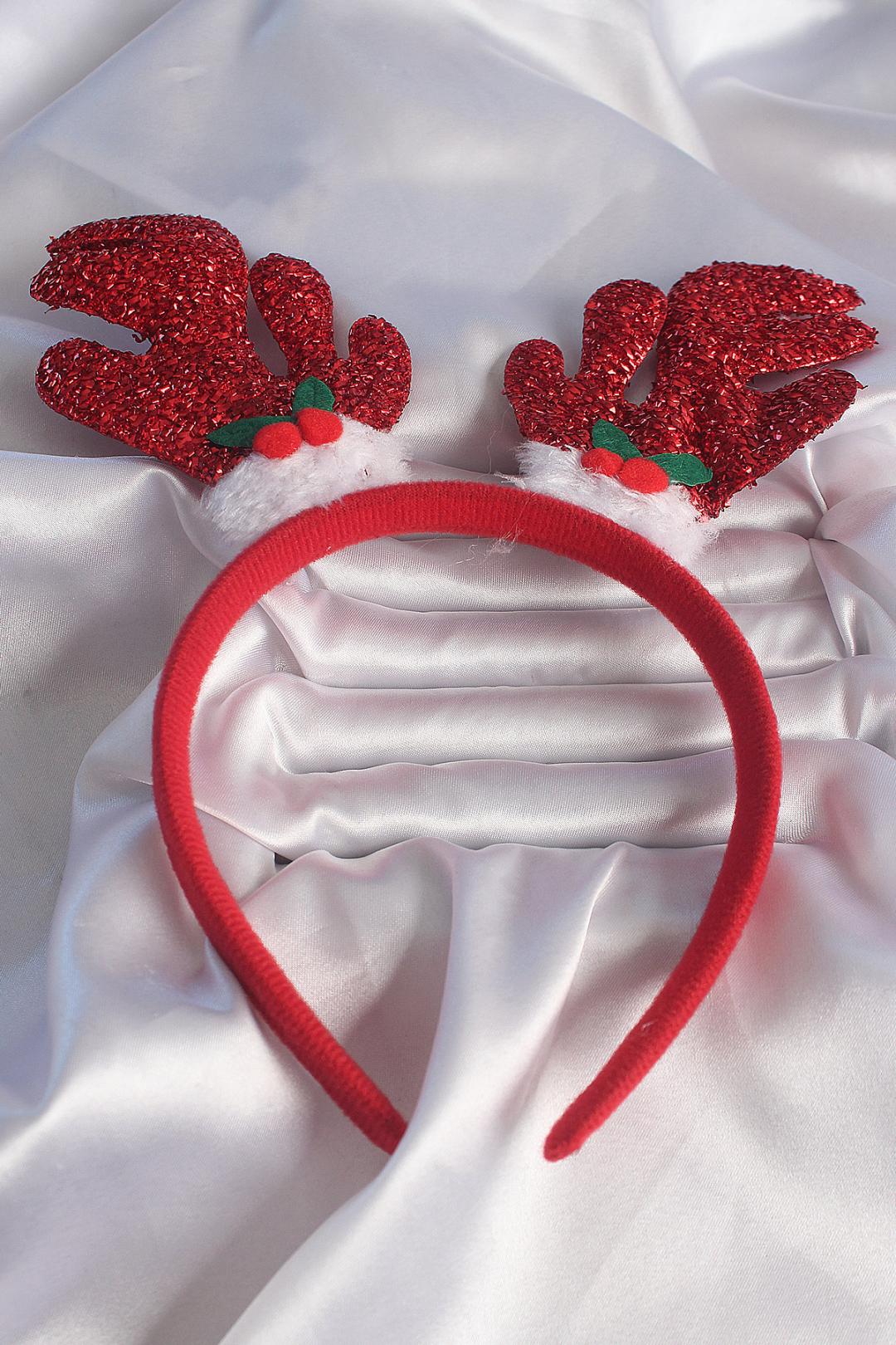 ILS - 1083 Kadın Taç Geyik Boynuzu Figürlü Simli - ILOVESHOES