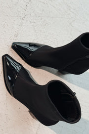 Mivora Streç Siyah Kadın Bot - ILOVESHOES