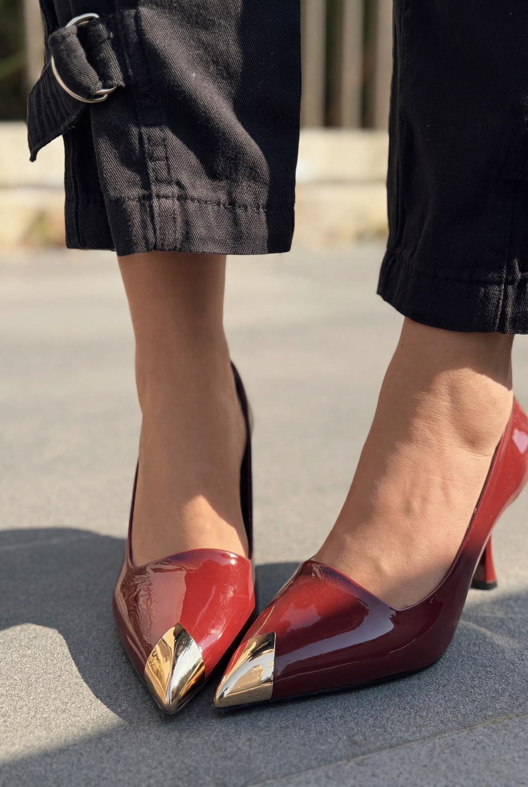 Noctra Stiletto Bordo Rugan - ILOVESHOES