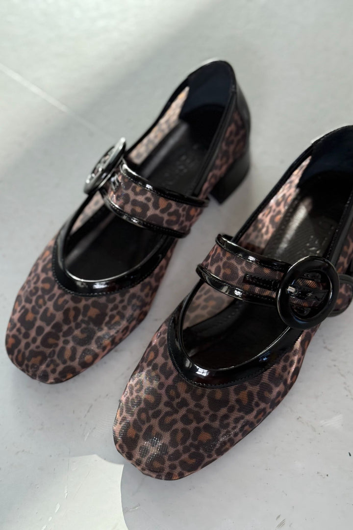 Cyreya File Leo Desenli Toka Detaylı Mary Jane - ILOVESHOES