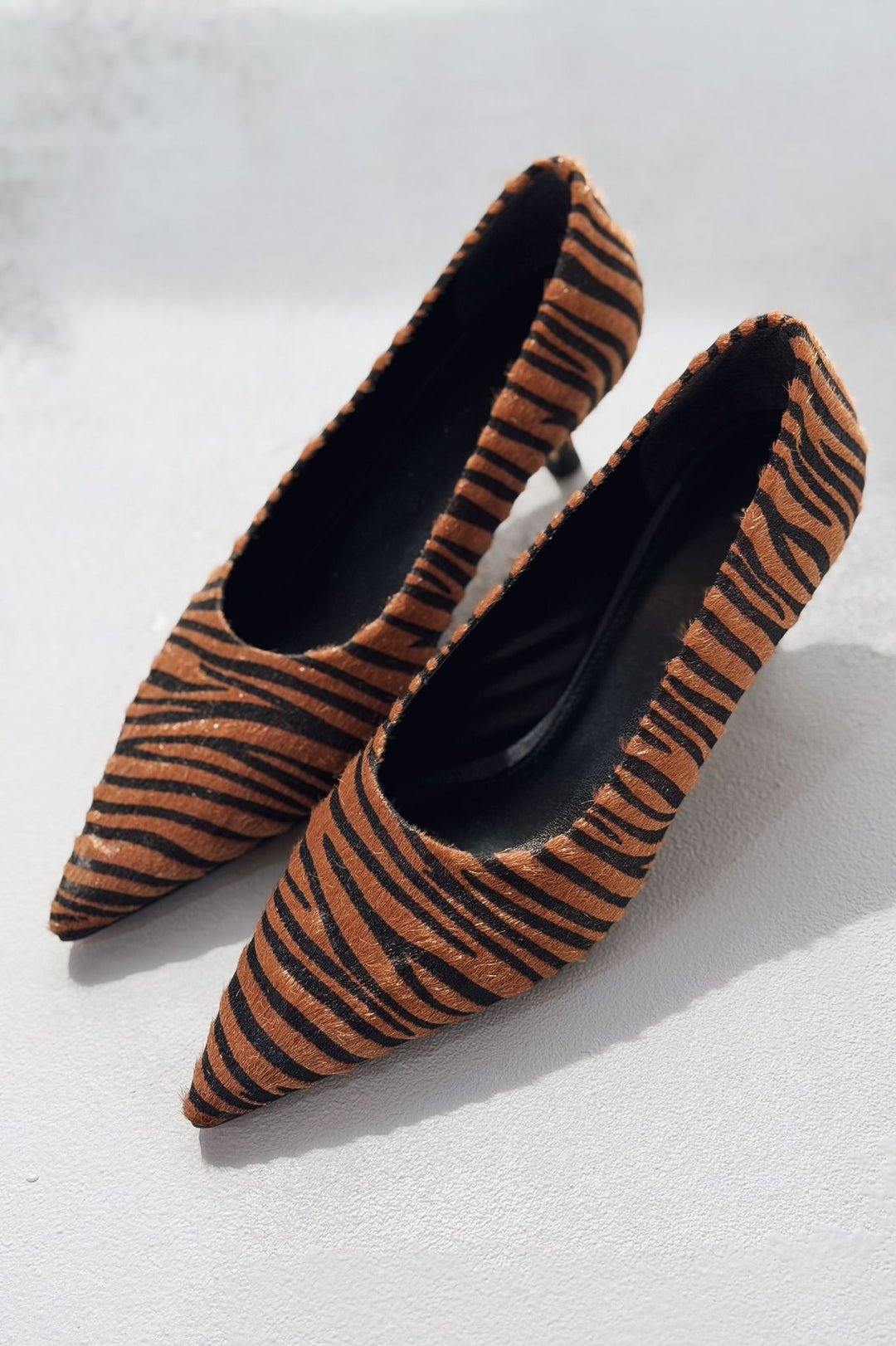 Molven Stiletto Taba Tay Tüyü - ILOVESHOES