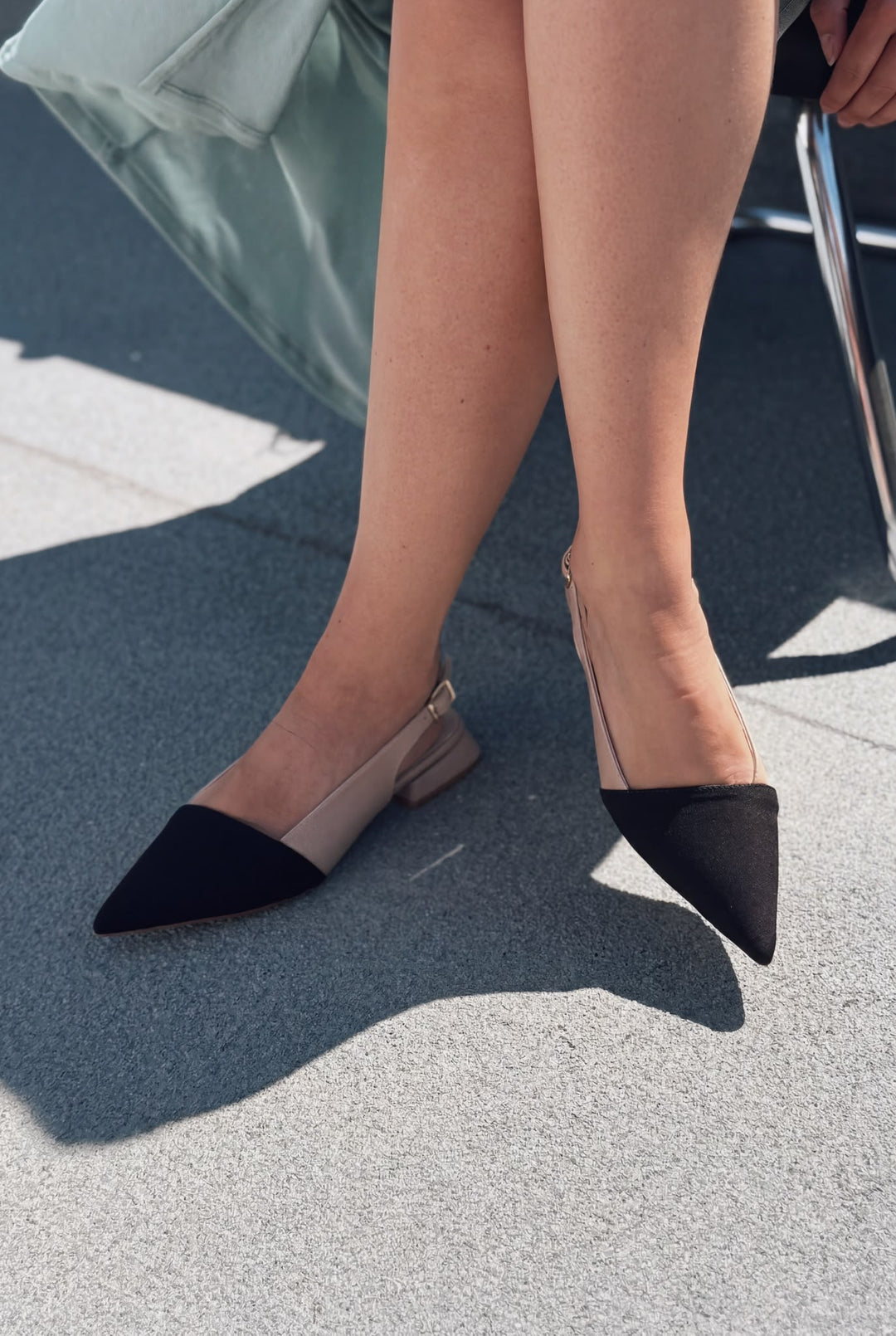 Drest Nude Mat Deri Kadın Stiletto
