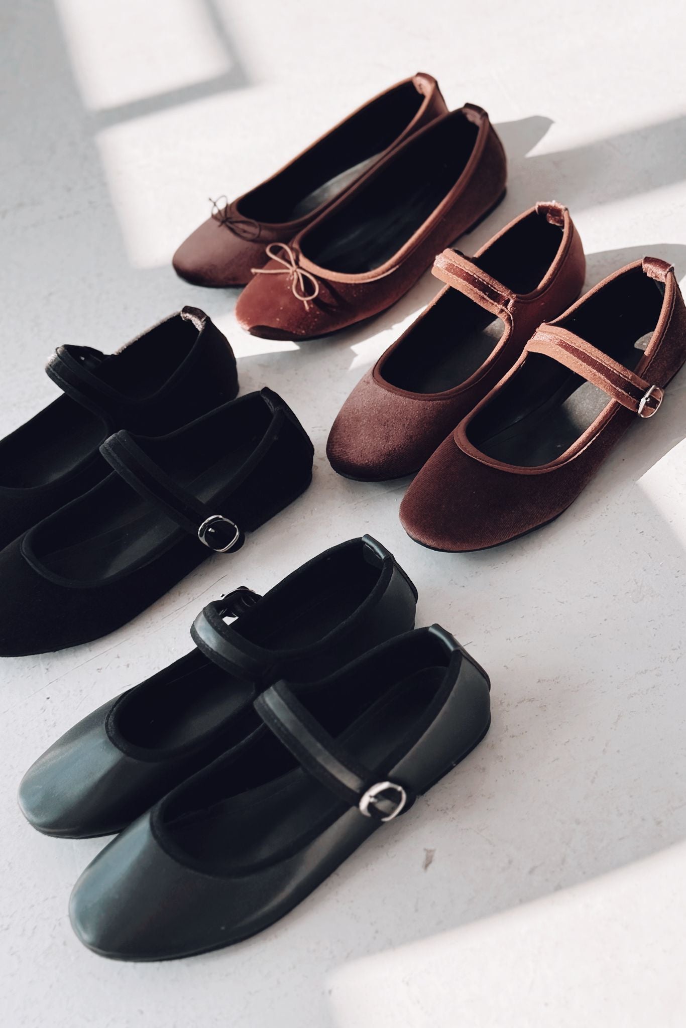 Vosinta Mat Deri Mary Jane Babet Siyah - ILOVESHOES