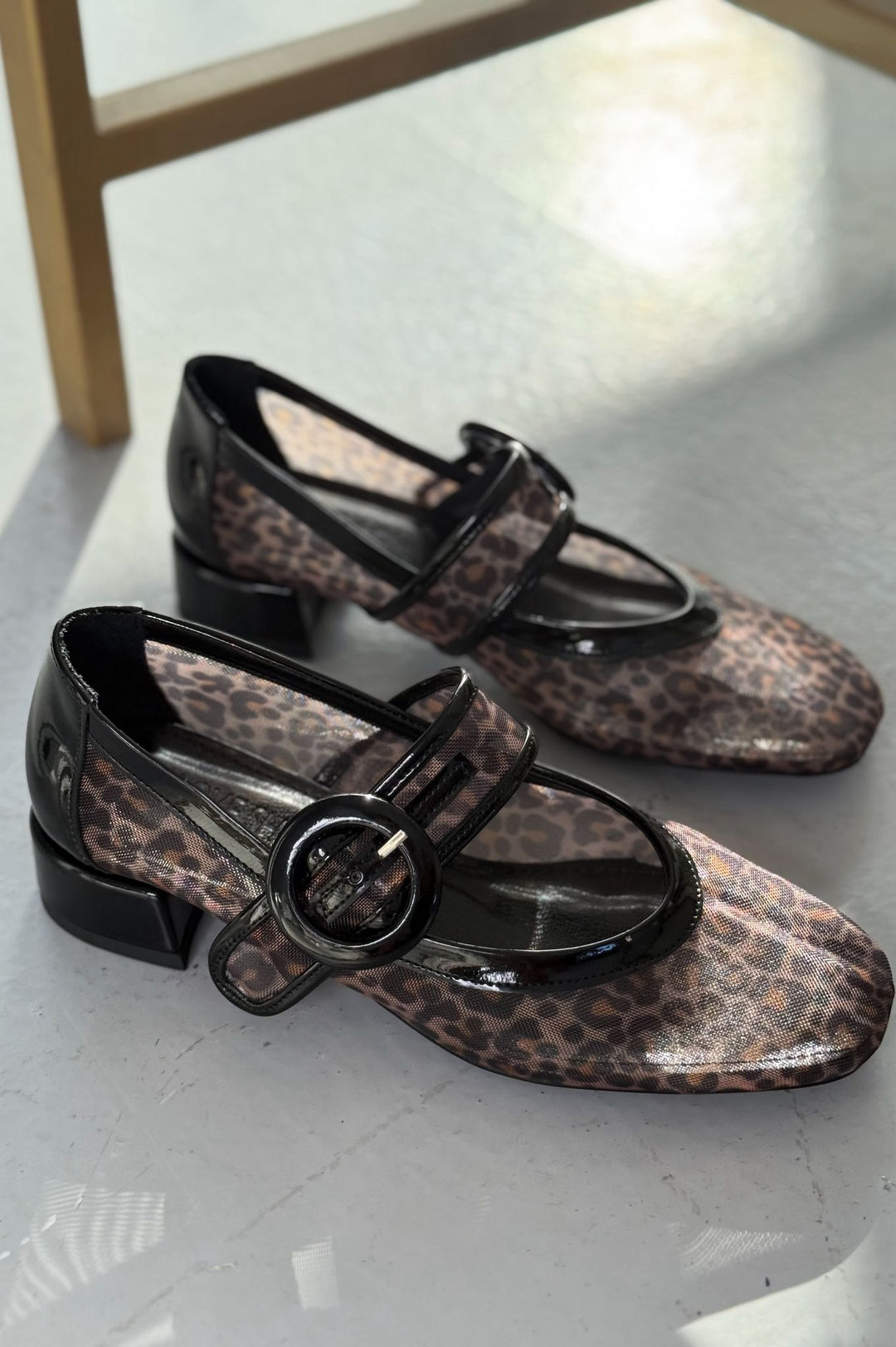 Cyreya File Leo Desenli Toka Detaylı Mary Jane - ILOVESHOES