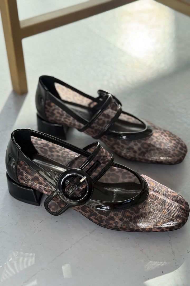 Cyreya File Leo Desenli Toka Detaylı Mary Jane - ILOVESHOES