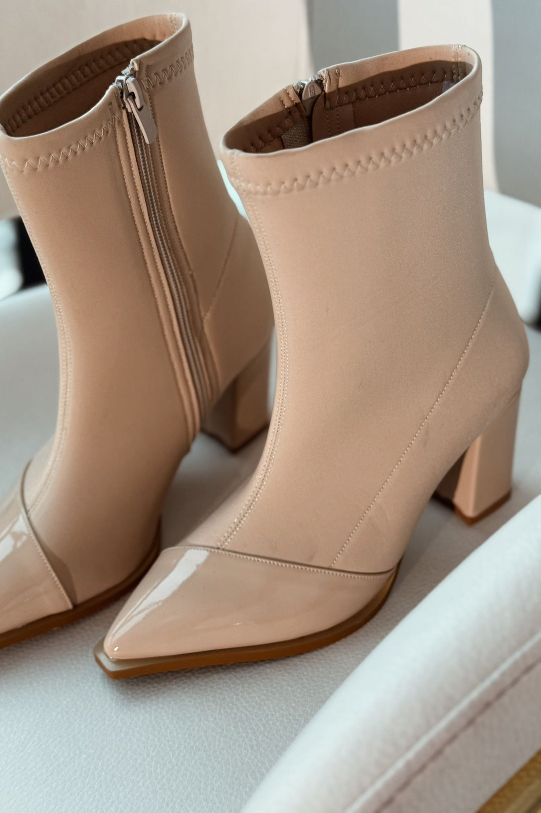 Mivora Streç Bej Kadın Bot - ILOVESHOES