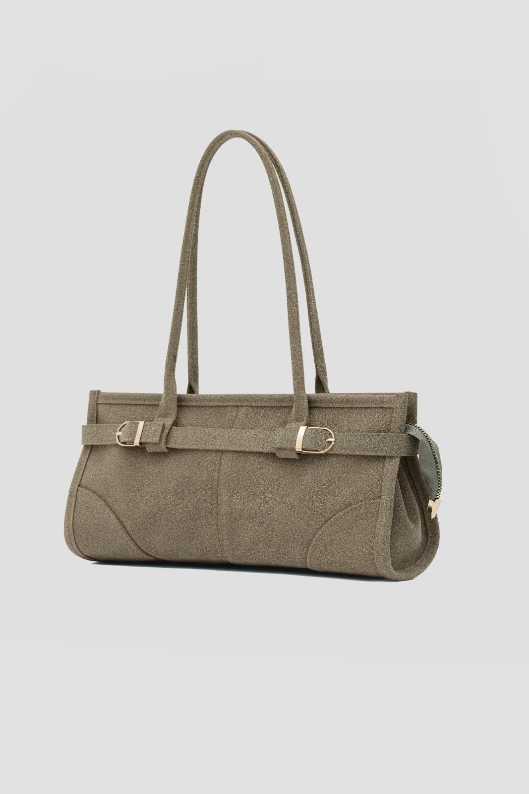 Anvessa Kadın Vintage Çanta Bej - ILOVESHOES