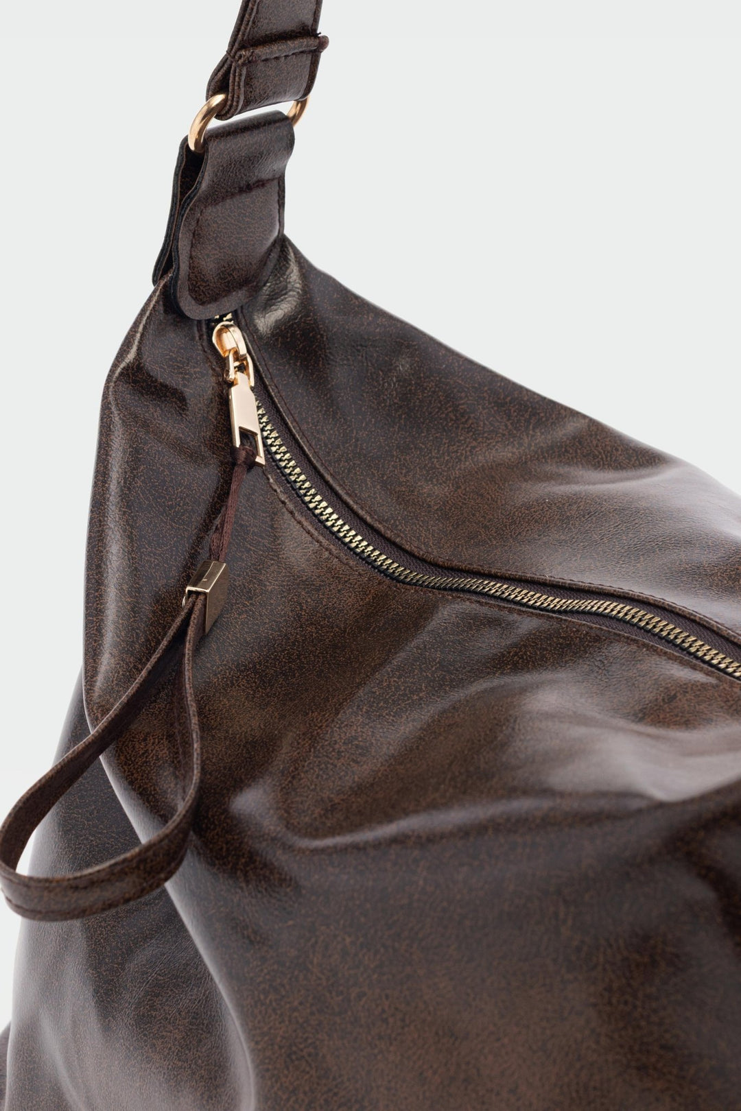 Crista Kadın Omuz Çantası Kahverengi - ILOVESHOES