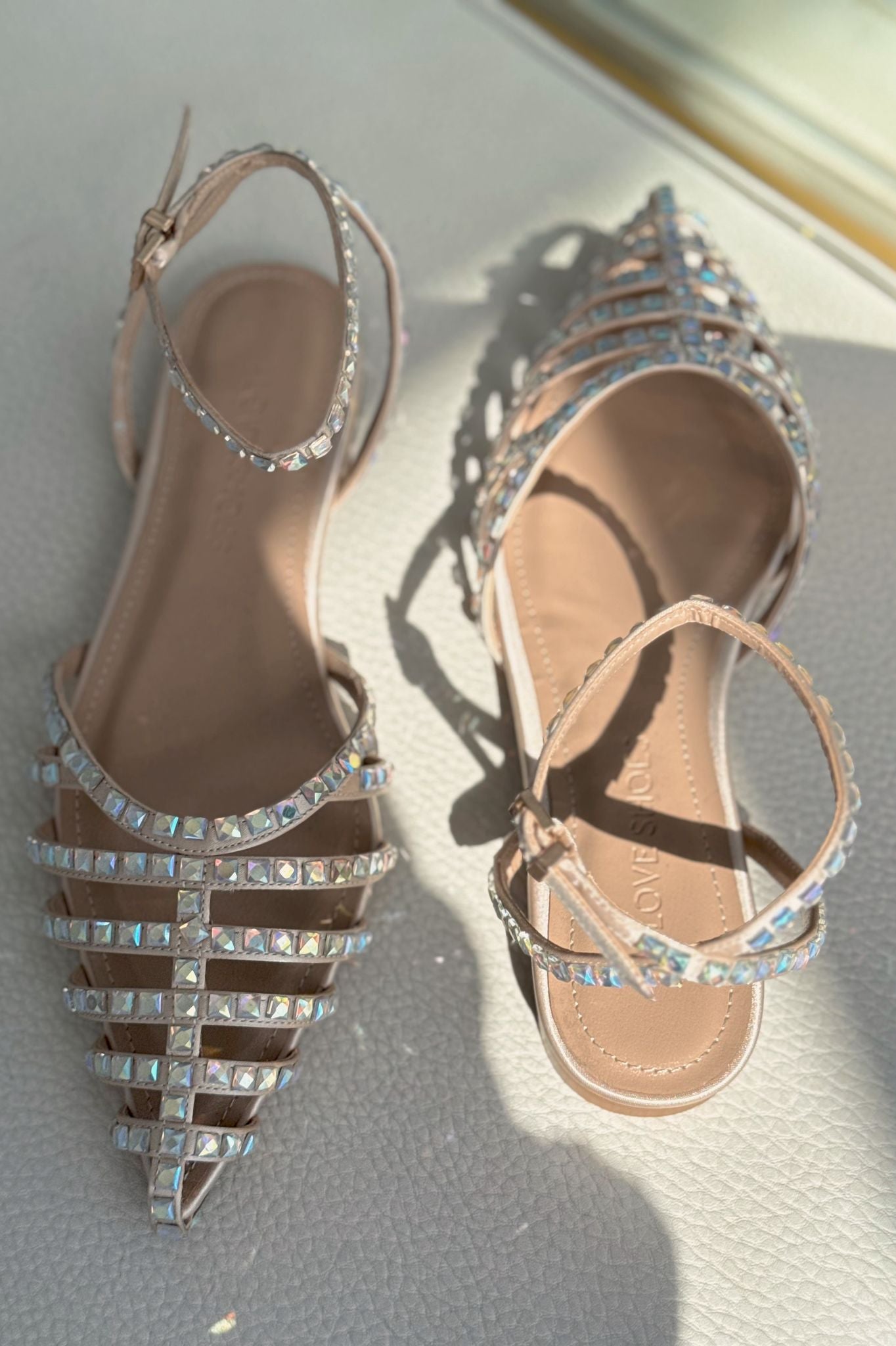 Xomira Nude Bant Detaylı Kadın Babet - ILOVESHOES