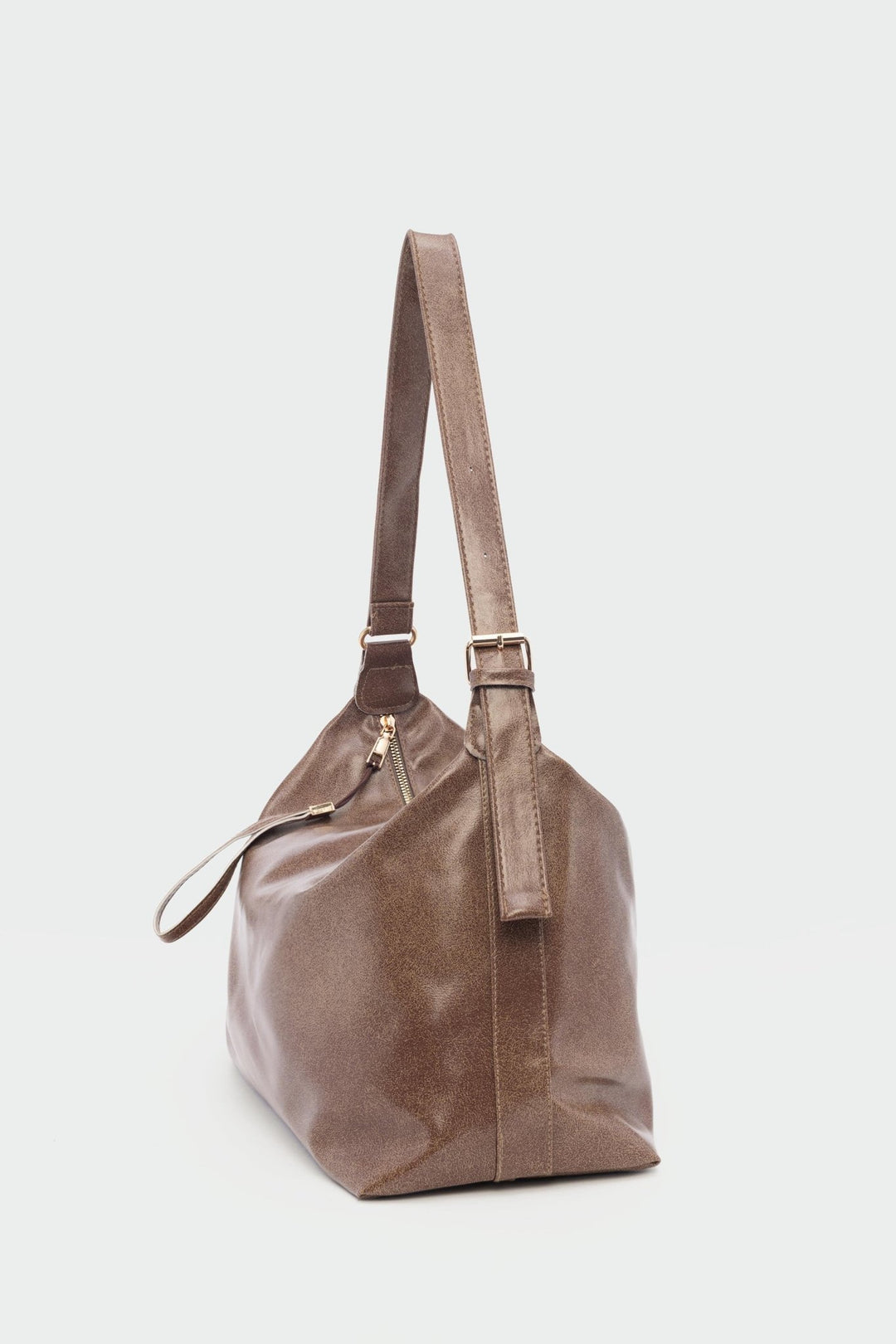 Crista Kadın Omuz Çantası Camel - ILOVESHOES