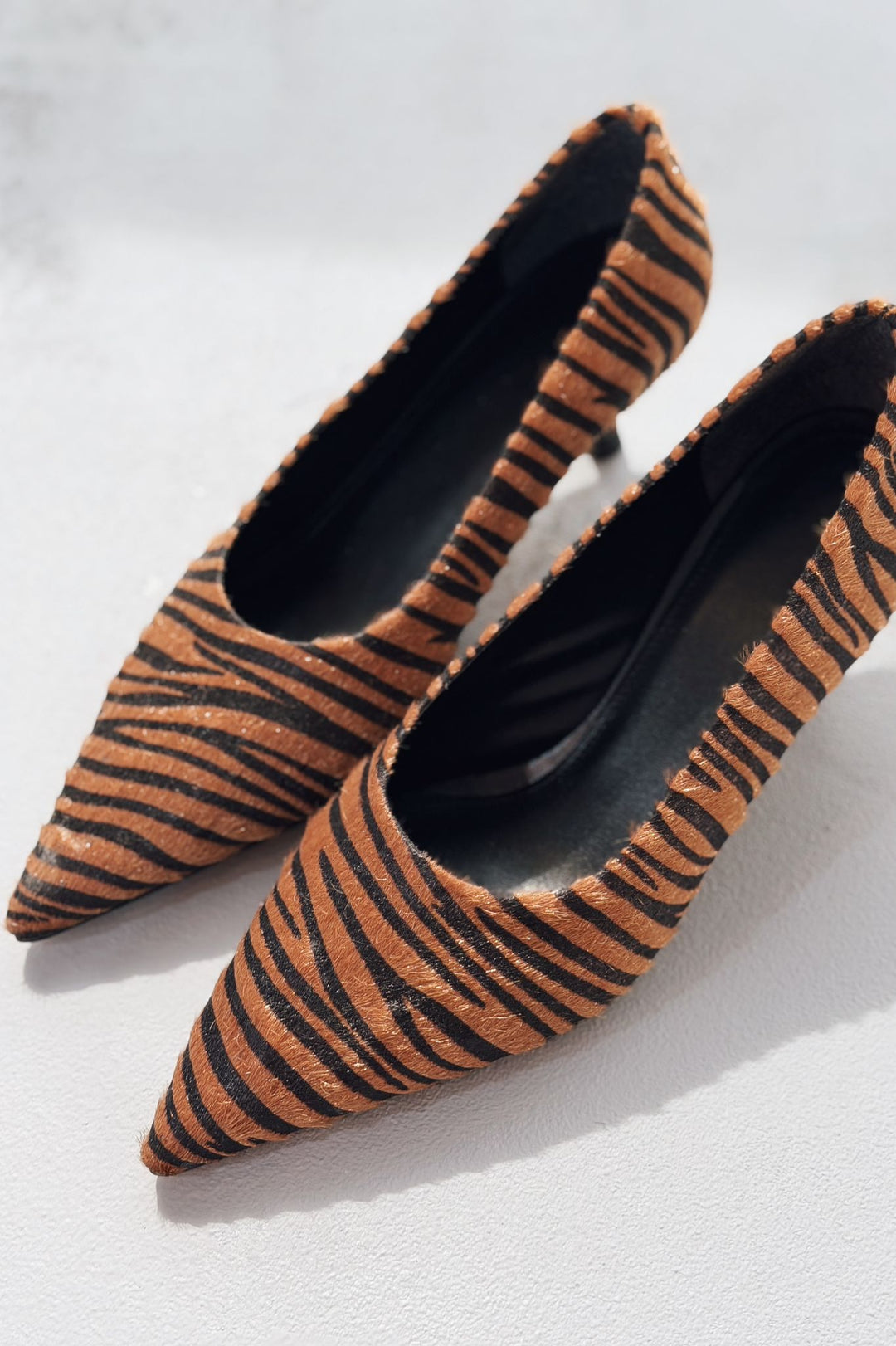 Molven Stiletto Taba Tay Tüyü - ILOVESHOES