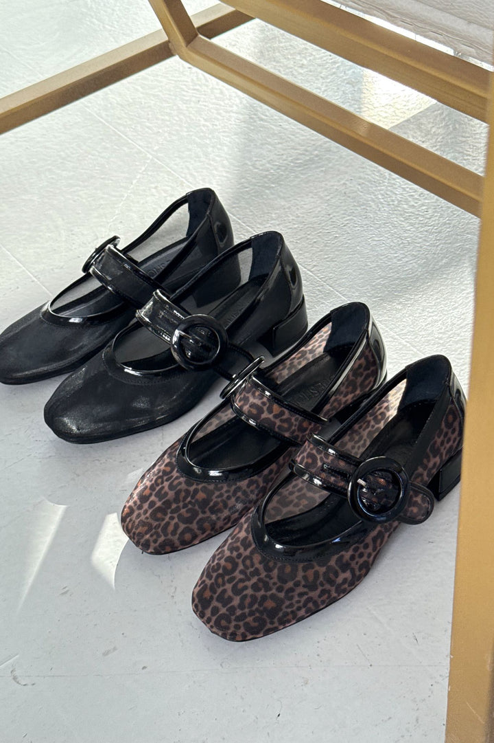 Cyreya File Leo Desenli Toka Detaylı Mary Jane - ILOVESHOES