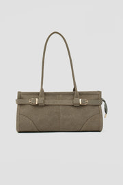 Anvessa Kadın Vintage Çanta Bej - ILOVESHOES