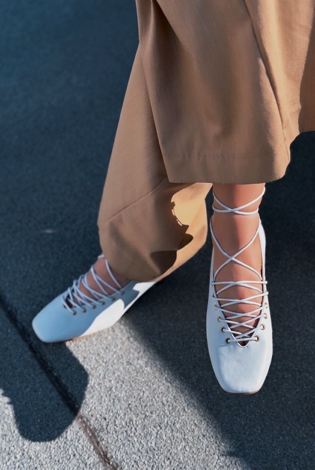 Sernis Bebek Mavisi Mat Deri Kadın Topuklu Ayakkabı - ILOVESHOES