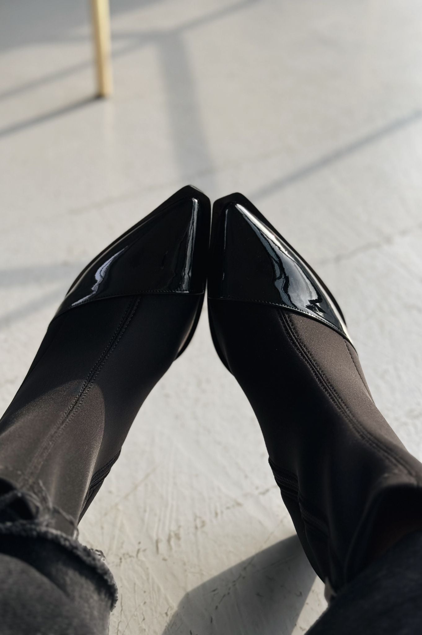 Mivora Streç Siyah Kadın Bot - ILOVESHOES