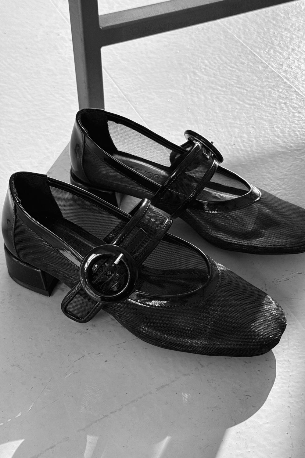 Cyreya File Siyah Toka Detaylı Mary Jane - ILOVESHOES