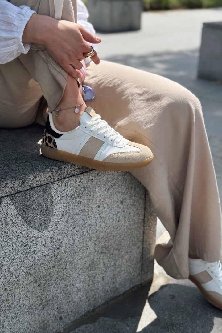 Galysia Leo Desenli Termo Taban Kadın Spor Ayakkabı - ILOVESHOES