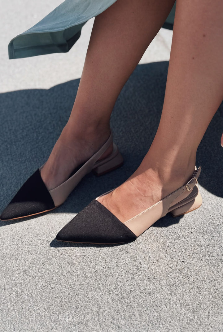 Drest Nude Mat Deri Kadın Stiletto