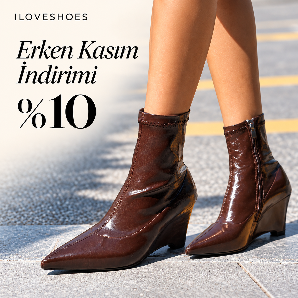 ILOVESHOES Erken Kasım İndirimi %10 — mobil