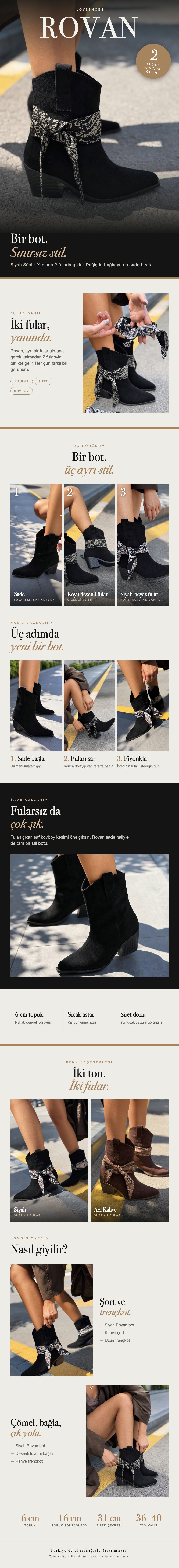 ILOVESHOES — Her adımda yanındayız. Hızlı kargo: Beden seçiminde hızlı kargo uyarısı gördüğün ürünler aynı gün kargoda. Yeniden üretiyoruz: Yoğun talep gören ürünleri üretim gücümüzle yeniden hazırlıyoruz. 22 ülkeye ulaşıyoruz: Ürünlerimizi dünyanın 22 ülkesine gönderiyoruz.