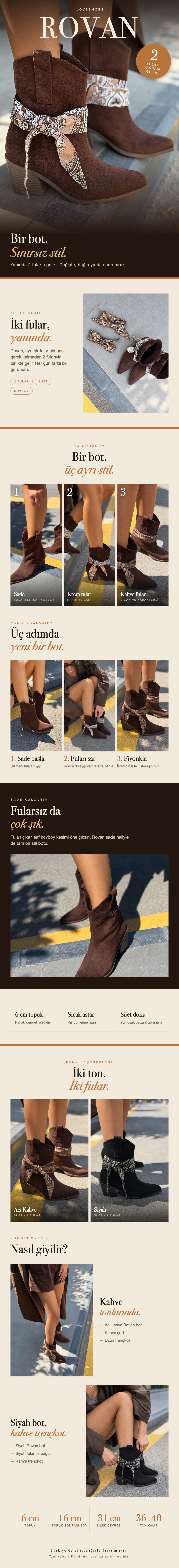 ILOVESHOES — Her adımda yanındayız. Hızlı kargo: Beden seçiminde hızlı kargo uyarısı gördüğün ürünler aynı gün kargoda. Yeniden üretiyoruz: Yoğun talep gören ürünleri üretim gücümüzle yeniden hazırlıyoruz. 22 ülkeye ulaşıyoruz: Ürünlerimizi dünyanın 22 ülkesine gönderiyoruz.