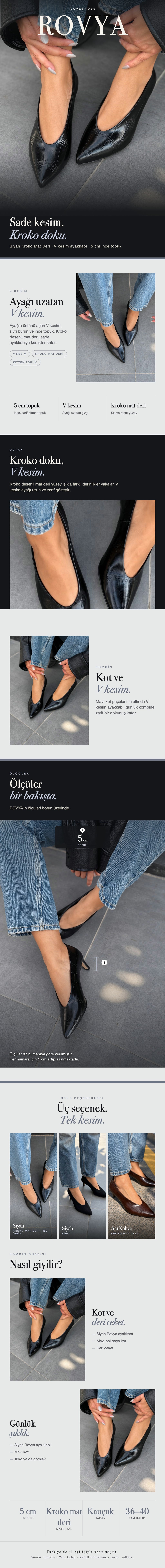 ILOVESHOES — Her adımda yanındayız. Hızlı kargo: Beden seçiminde hızlı kargo uyarısı gördüğün ürünler aynı gün kargoda. Yeniden üretiyoruz: Yoğun talep gören ürünleri üretim gücümüzle yeniden hazırlıyoruz. 22 ülkeye ulaşıyoruz: Ürünlerimizi dünyanın 22 ülkesine gönderiyoruz.
