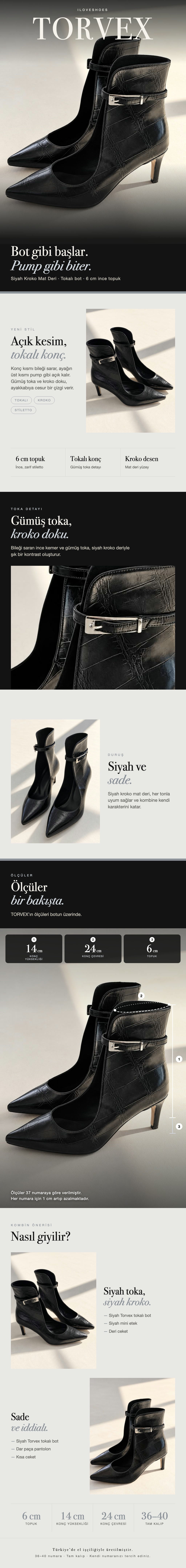 ILOVESHOES — Her adımda yanındayız. Hızlı kargo: Beden seçiminde hızlı kargo uyarısı gördüğün ürünler aynı gün kargoda. Yeniden üretiyoruz: Yoğun talep gören ürünleri üretim gücümüzle yeniden hazırlıyoruz. 22 ülkeye ulaşıyoruz: Ürünlerimizi dünyanın 22 ülkesine gönderiyoruz.